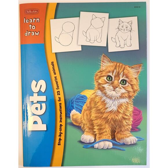 Lot of 5 Learn to Draw How to Draw Books Paperback Animals People Art Drawing - Picture 5 of 12